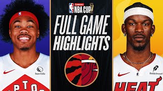 RAPTORS at HEAT  EMIRATES NBA CUP 🏆  FULL GAME HIGHLIGHTS  November 29 2024 [upl. by Deanna]