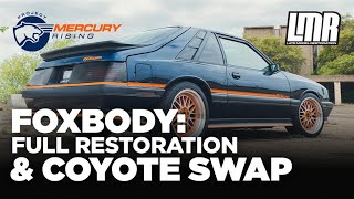 ASC McLaren Fox Body Coyote Swap  Project Mercury Rising Full Series Video [upl. by Taimi]