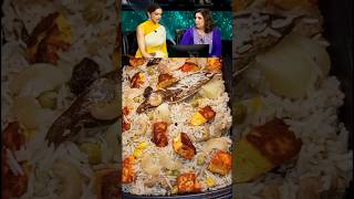 Farah Khan ne bataya biryani aur pulao me fark shortsfeedbiryanipulao [upl. by Enelyad92]