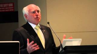 The Honourable Mr John Howard Hearing Awareness Week 2013 [upl. by Goldshell]