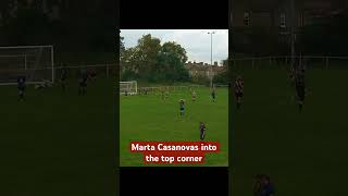 Marta Casanovas goal into the top corner [upl. by Shifrah139]