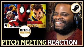 DEADPOOL amp WOLVERINE PITCH MEETING reaction video [upl. by Jorey]