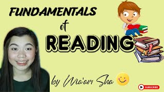 FUNDAMENTALS OF READING STAGES OF READING TYPES OF READING BASIC READING SKILLS [upl. by Yziar]