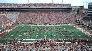 Halftime  Alabama vs Texas  9102022  The University of Texas Longhorn Band [upl. by Asilam]