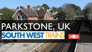 Parkstone Railway Station UK [upl. by Forward]