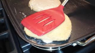 Making Pancakes with Organic Powder Mix [upl. by Triplett]