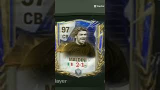 Maldini VS Canavaro card battle fcmobile 💀✔️ [upl. by Roye417]