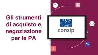 Consip gli strumenti di acquisto e negoziazione per le PA [upl. by Carly359]