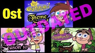 Fairly Odd Parents  Theme Songs Version 1 OUTDATED [upl. by Cordeelia]