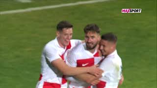 HRVATSKA U21 vs GRUZIJA U21 99 32 uzvratna utakmica dodatne kvalifikacije za U21 EP [upl. by Aztinad]