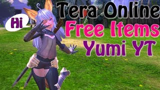 TERA ONLINE  FREE ITEMS  COSTUME AND CAR NOT ACTIVE [upl. by Ahtekal]