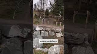 Der neue Double in Winterberg fahrtechnik mtb bikepark downhill shorts reels coaching coach [upl. by Alyad]