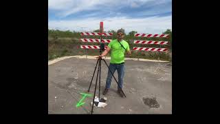 How To Set Drone Ground Control Using GPS engineering dronemapping foryou topography shorts [upl. by Willms]