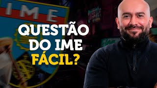 Questãozinha do IME fácil [upl. by Rotberg]