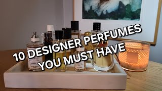 MUST HAVE DESIGNER PERFUMES  RAPID REVIEWS ON POPULAR AND LUXURIOUS FRAGRANCES [upl. by Alric180]