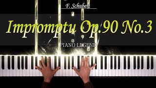 Schubert  Impromptu Op 90 No 3 [upl. by Ydaf]