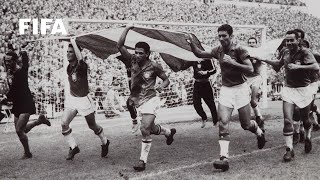 1958 WORLD CUP FINAL Brazil 52 Sweden [upl. by Ardnosak188]