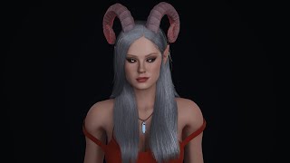 Tiefling Wyverna  Preview [upl. by Netsew]