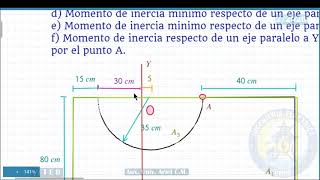 Centroides y momentos de inercia  Ejemplo 9 [upl. by Accisej521]