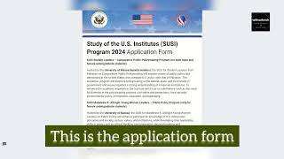 Full detailed guidance on filling out SUSI application form 2023 [upl. by Hugibert]