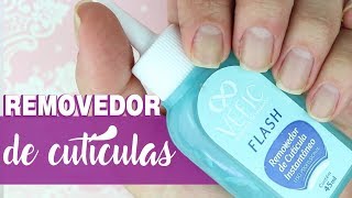 Removedor de cutículas Instantâneo Vefic  É bom Como usar  Vício de Menina [upl. by Desireah717]