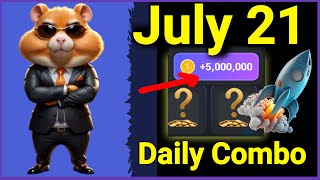 21 July Daily Combo Card Hamster Kombat Today [upl. by Kelsy902]