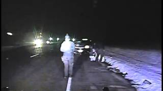 Viewer Discretion Advised Traffic stop dash cam footage Casey Kressin [upl. by Seltzer676]