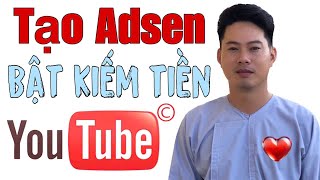 Cách bật kiếm tiền kênh youtobe dành cho người mới [upl. by Aneelehs236]