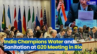 MEA Secretary Dammu Ravi Leads India at G20 Development Ministers meeting in Rio  Widenews India [upl. by Ras]