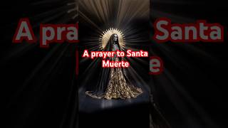 A prayer to Santa Muerte 🕯️🙏🏽 santamuertedevotee santamuerte [upl. by Yemac]