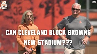 CAN CITY OF CLEVELAND BLOCK BROWNS BROOK PARK MOVE  The Daily Grossi [upl. by Sidonie]