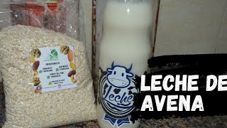 Como hacer leche de avena [upl. by Sion]