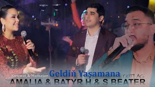 AMALIA ft BATYR H amp S Beater  Geldiň Yaşamana Wedding 4K Video [upl. by Alisha575]