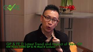 QP amp FE D Latest Trend and Impact of New QP An Interview with Poon Sir [upl. by Yhtuv]