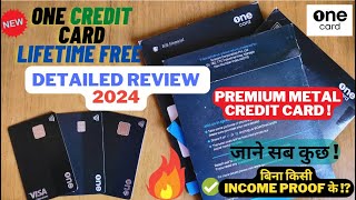 Best Credit Card 2024🔥OneCard  Lifetime free Metal 💳 Benefits Aug 2024 CreditExplorer onecard [upl. by Latnahc]