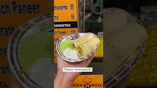 Paneer shawarma making in bulk🔥🫶❤️ youtubeshorts shorts shortsvideo foodshorts food viralvideo [upl. by Naihs37]