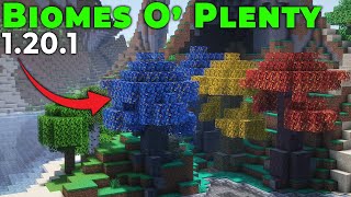 How To Download amp Install Biomes O’ Plenty in Minecraft 1201 [upl. by Llertak]