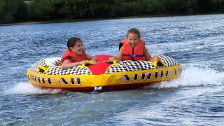 Tubing behind boat at Fife Lake [upl. by Anol631]