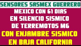 🔴ENJAMBRE SÍSMICO EN MÉXICO CON SILENCIO SÍSMICO M6 MUNDIAL🔴EN CUALQUIER MOMENTO TRONARA EL MUNDO🔴 [upl. by Assyli]