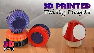 3D Printed Mix n Match Twisty Fidget [upl. by Yhtomit]