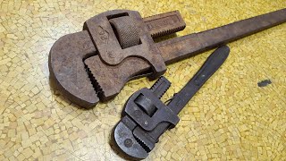 Classic Genuine Stillson Pipe Wrench Review [upl. by Reseta680]