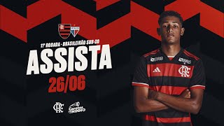 Campeonato Brasileiro Sub20  Flamengo x Fortaleza  AO VIVO  2606 [upl. by Merci518]