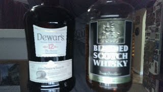 Dewars Aged 12 Years The Ancestor vs WD Liquors Blended Scotch Whisky [upl. by Toinette]