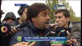 Caruso Lombardi quotPlacente es un terrible cagónquot [upl. by Eisoj436]