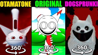 360° VR Incredibox Sprunki Otamatone vs Original vs DogSprunki [upl. by Primrose]