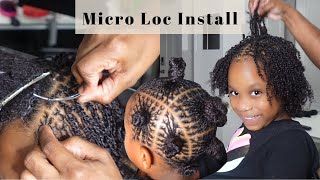 MICRO LOCS  DIY Micro Loc Installation for kids [upl. by Anaya476]