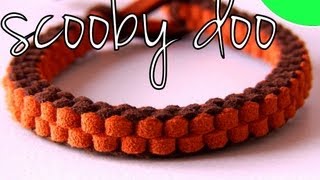 Tutorial DIY  Pulsera Nudo Scooby doo [upl. by Conny]