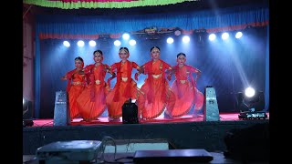 Aigiri Nadhini  Bharathanatyam Semi Classical  Dance programme 2023  SriSai School of Dance [upl. by Clio539]