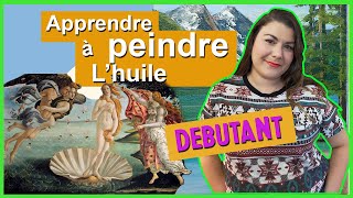 COURS DE PEINTURE A LHUILE  niveau débutant [upl. by Ahselyt]