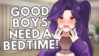 Dommy Emotional Support Mommy Fixes Your Sleep Schedule F4M ASMR RP Hypnosis GFD Good Boy [upl. by Gnut]